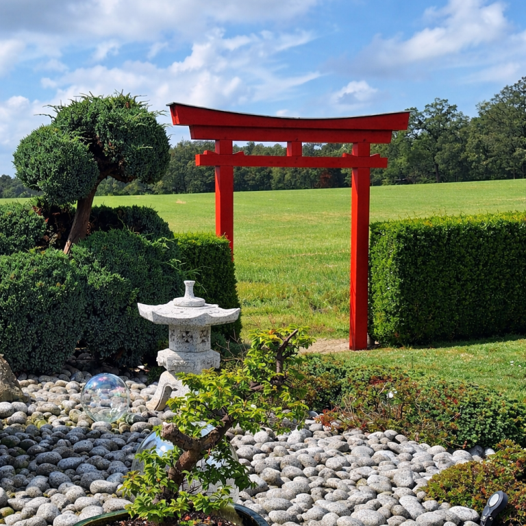 Individuell gestaltetes Torii – Handwerk aus Leidenschaft Vollständig von Hand gefertigt, nach Ihren Wünschen und in traditioneller Bauweise. passend zu Ihrem Japanischer Garten und spirituellen Ort